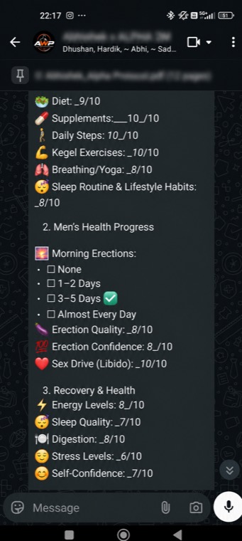 Client message